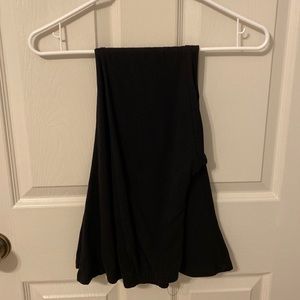 Black flare 70s pants